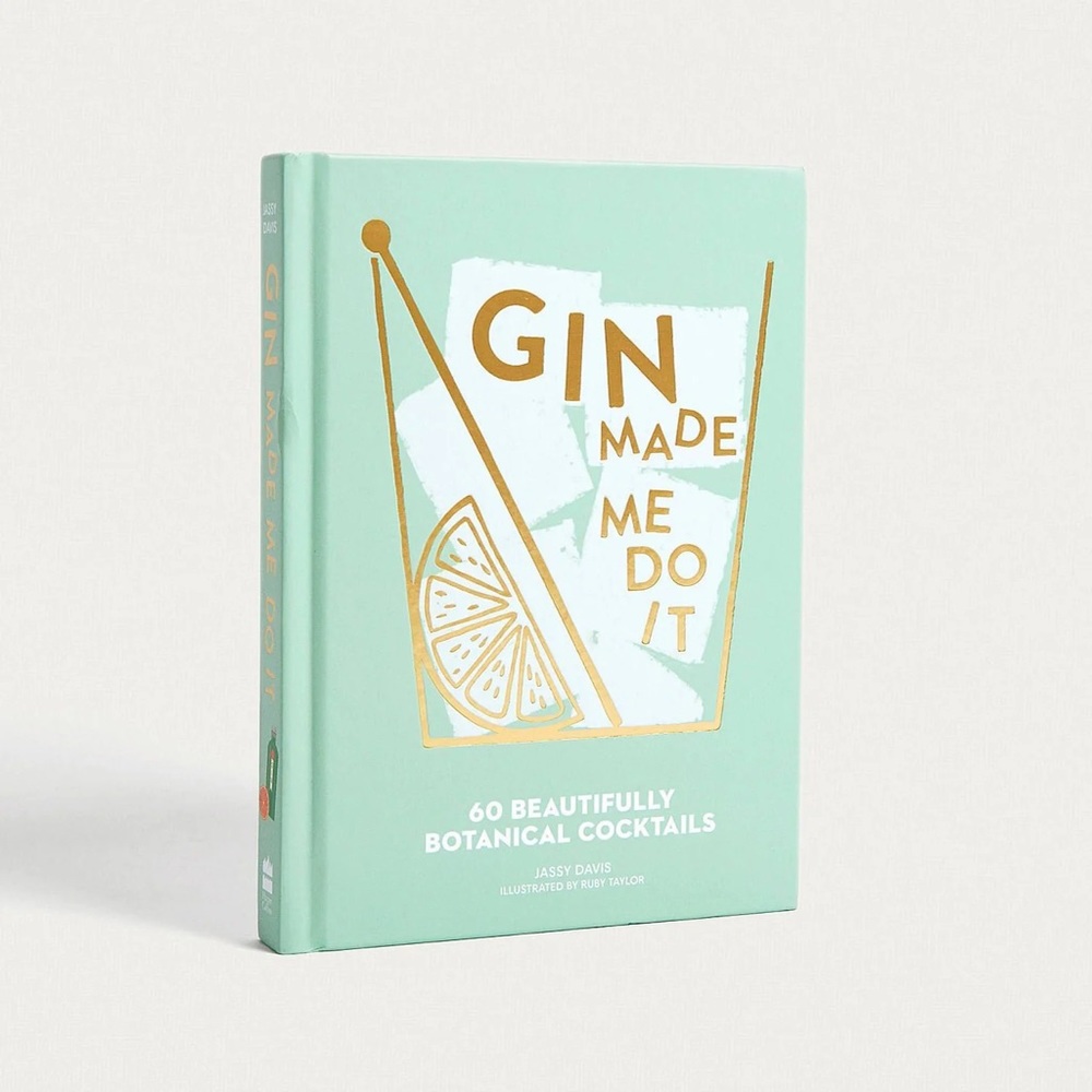 Gin made me do it coffee table book
